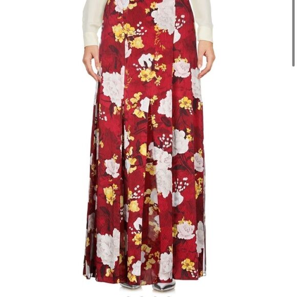 Alice + Olivia Athena Silk Maxi Pleated Skirt - Picture 8 of 11